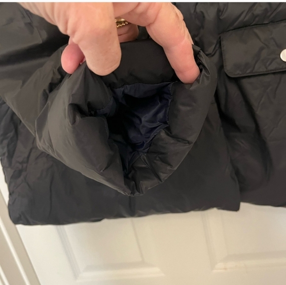 J CREW Signature Puffer Black Women's XL Jacket WORN ONCE - Picture 8 of 16